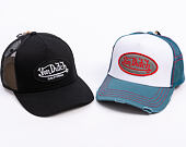 Kappe Von Dutch - Trucker - Abgenutzt Weiß/Blau