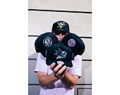 Kappe Mitchell & Ness - Evergreen Trucker - San Jose Sharks - Black