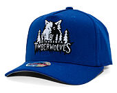 Kappe Mitchell & Ness - Coldwal Classic Red  - Minnesota Timberwolves - Royal Blue