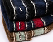 Kangol - Fuzzy Stripe Beanie - Brown