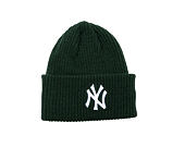Mütze New Era - MLB Wide Cuff Beanie - NY Yankees - Dark Green