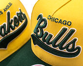 Kappe Mitchell & Ness - Harvest Gold Pro Crown - Chicago Bulls - Gold/Green