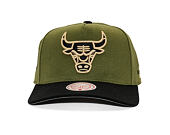 Kappe Mitchell & Ness - NBA Core Iv Pro  Bulls - Chicago Bulls - OLIVE-BLACK