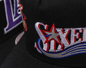 Kappe Mitchell & Ness - NBA Busted Pro HWC - Philadelphia 76Ers - Black