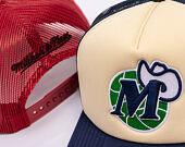 Kappe Mitchell & Ness - NBA Vintage Block Trucker HWC - Dallas Mavericks - Cream