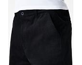 Hose New Era - Branded Cord Chino Pants - Black