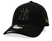 Kappe New Era - MLB Team Outline 9FORTY - NY Yankees - Black / Olive