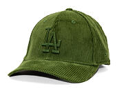 Kappe New Era - MLB Cord 9FORTY M-Crown - LA Dodgers - Rifle Green