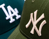 Kappe New Era - MLB Essential 9FORTY - NY Yankees - Rifle Green / Stone