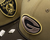 Kappe New Era - NFL25 "Salute to Service" - 9SEVENTY Stretch-Snap  Bay Packers 