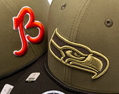 Kappe New Era - NFL25 "Salute to Service" - 9SEVENTY Stretch-Snap - Seattle Seahawks 
