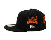 Kappe New Era - MLB "Image Drop" ALL OVER 59FIFTY - San Francisco Giants - Black