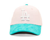Kinder Kappe New Era - MLB Kids Cord 9FORTY - LA Dodgers - Light Pink / Mint
