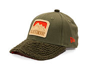 Kinder Kappe New Era - Branded Kids Outdoor 9FORTY - Olive / Orange