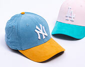 Kinder Kappe New Era - MLB Kids Cord 9FORTY - NY Yankees - Blue Foam / Yellow
