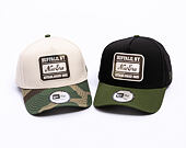 Kappe New Era - Branded Camo Patch 9FORTY A-Frame - Stone / Woodland Camo
