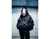 Jacke New Era - NBA Suede Hooded Jacket - LA LAkers - Black