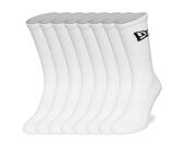 Socken New Era - Flag Crew 6pk - White
