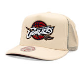 Kappe Mitchell & Ness - Evergreen Trucker HWC - NBA - Cleveland Cavaliers - Off White