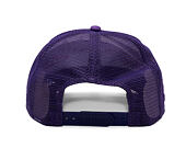 Kappe New Era - NBA Side Patch 9FORTY - A-Frame Trucker - LA Lakers - Purple