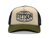 Kappe Stetson - Trucker Cap - Western Patch - 45
