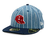 Kappe New Era - 59FIFTY Low Profile Day - Pinstripe Denim Indigo