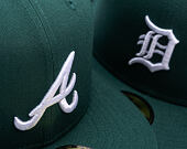 Kappe New Era - MLB Seasonal 59FIFTY - Atlanta Braves - Dark Green