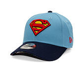 Kinder Kappe New Era - Warner Bros DC Universe 9FORTY - Superman - Sky Blue