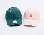 Damen Kappe New Era - MLB Washed Mini 9TWENTY - LA Dodgers - Blush Pink