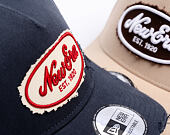 Kappe New Era - Branded Oval Canvas Distress 9FORTY Trucker - Navy