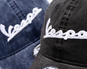 Kappe New Era - Piagio Washed 9TWENTY - Vespa - Black