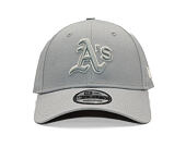 Kappe New Era - MLB Team Outline 9FORTY - Oakland Athletics - Grey