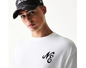T-Shirt New Era - Floral Graphic Oversized Tee - White