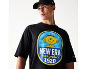 T-Shirt New Era - Fruit Graphic Oversized Tee - Black