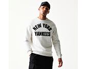 Pullover New Era - MLB Graphic Oversized Crewneck - NY Yankees - Heather Grey