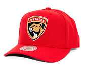 Kappe Mitchell & Ness - Florida Panthers - Team Ground 2.0 Pro Snapback - Red