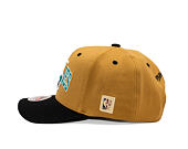 Kappe Mitchell & Ness - NBA Team Arch Snapback - Vancouver Grizzlies - Brown / Black