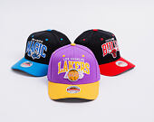 Kappe Mitchell & Ness - NBA Team Arch Snapback - Los Angeles Lakers - Purple / Yellow
