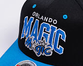 Kappe Mitchell & Ness - NBA Team Arch Snapback - Orlando Magic - Black / Blue