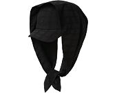 Kappe Kangol - TRENDS PACK - Seersucker Drape 5-Panel - Black