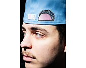 Kappe New Era - MLB Palm & Taco 59FIFTY - LA Dodgers - Sky Blue / Pink UV