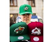Kappe Mitchell & Ness - Colorado Avalanche - Double Clutch Pro Snapback - Maroon