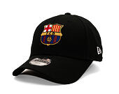 Kinder Kappe New Era - Core Logo 9FORTY Kids - Barcelona FC - Black