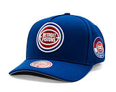 Kappe Mitchell & Ness NBA Double Clutch Pro Snapback HWC Detroit Pistons - Royal
