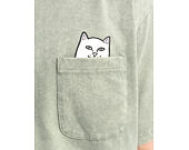 T-Shirt Lord Nermal Pocket Tee (Sage Vintage Wash)