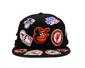 Kappe New Era - MLB All Over Logo 59FIFTY - Baltimore Orioles - Team Color