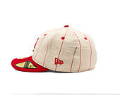 Kappe New Era - MLB Retro Linen Pinstripe 59FIFTY Retro Crown - St. Louis Cardinals - Team Color
