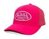 Kappe Von Dutch - Trucker - Cali Patch Electric Pink
