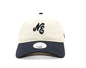 Damen Kappe New Era - Branded Linen 9TWENTY - Stone / Navy