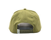 Kappe New Era - Branded Buffalo Patch Linen 9FORTY A-Frame - New Olive